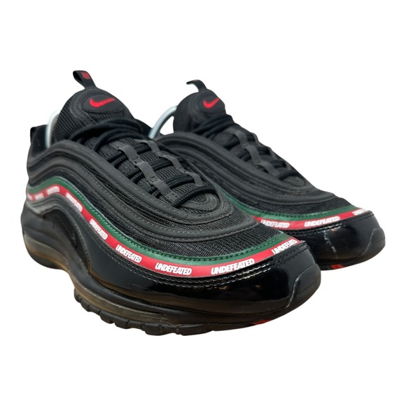 NIKE AIR MAX 97 OG UNDFTD Black Red Green Men's Size 9.5 AJ1986 001 Undefeated - Picture 2 of 16